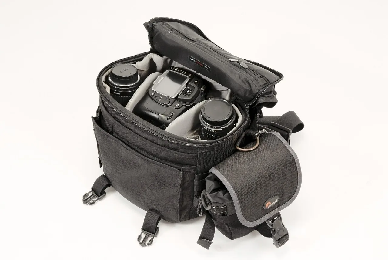 camera bag, equipment, camera equipment, camera, lens, camera bag, camera bag, camera bag, camera bag, camera bag. A videography shoot day SOP checklist, from the night before to back at base